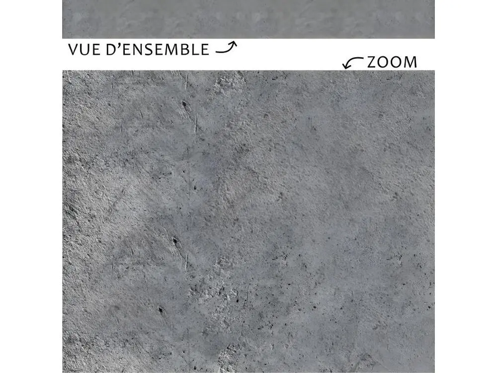 Plinthe PVC lot de 25 L200xH. 8cm - Laisse Béton - VINYLE