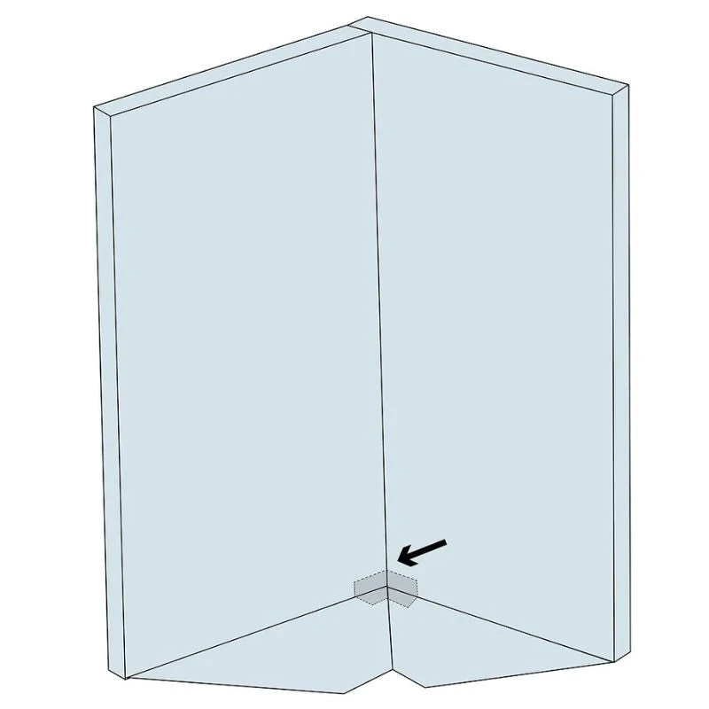 Radiateur à eau Coin d'étanchéité - Angle rentrant MARMOX ACC003