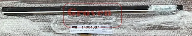 STUV - 14004007 21/95 SF kit profiel met silicone dichting - kit inox pince joint silicone