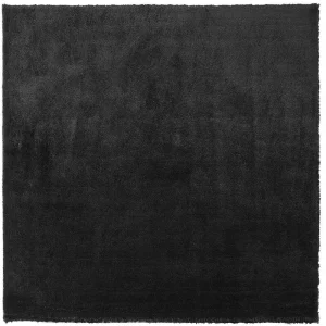 Vloerkleed tissu synthétique zwart 200 x 200 cm EVREN