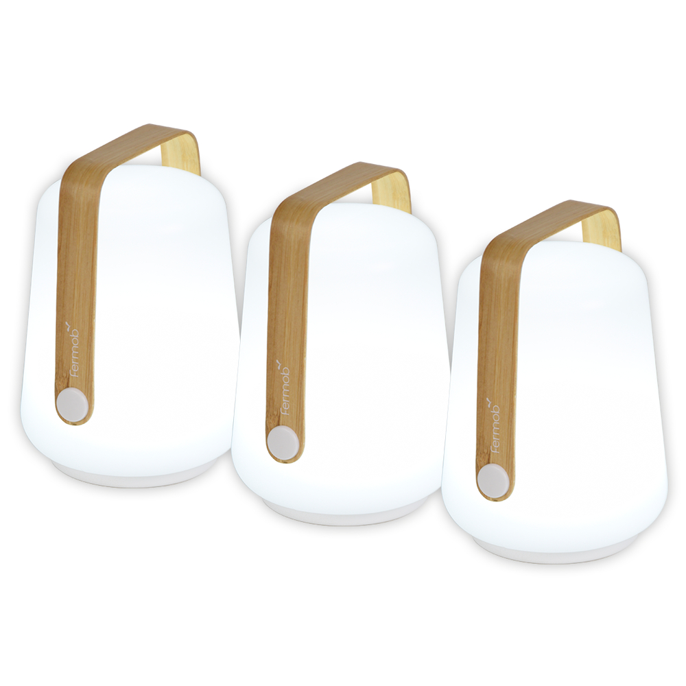 Lampe Balad H12 En bambou Fermob avec protection IP65