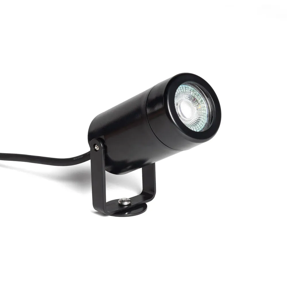 Projecteur Extérieur sur Piquet s'adapte à Ampoule GU10 avec Éclairage LED