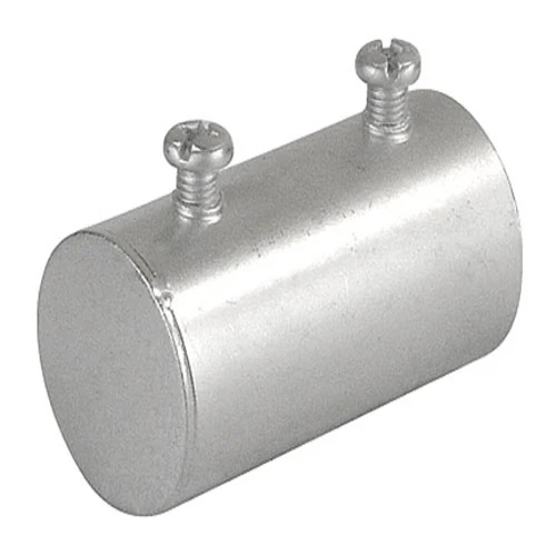 1-1/4" EMT Set Screw Conduit Closure Pipe Caps Métal CAPE125 (Pack 50)