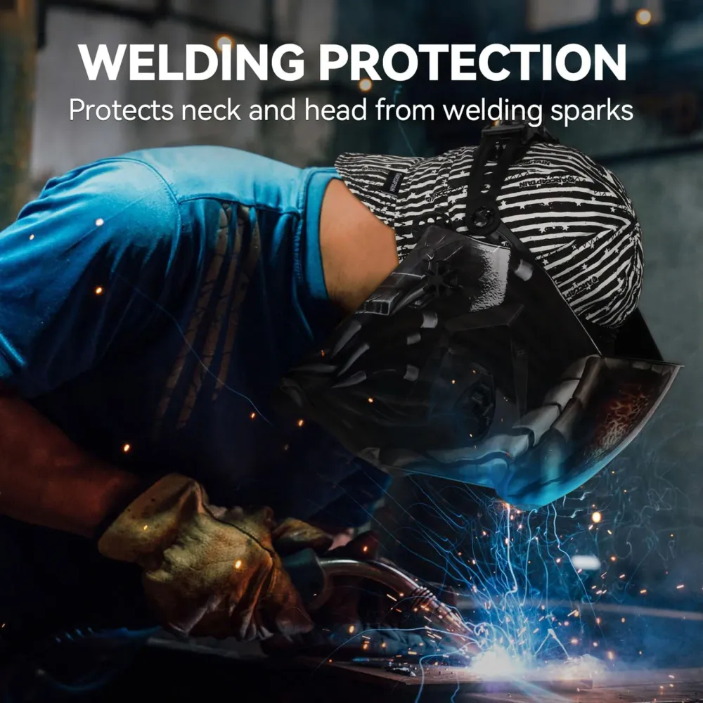 ARCCAPTAIN Inversible Welding Cap 10 oz Fireproof Cotton Comforts Line