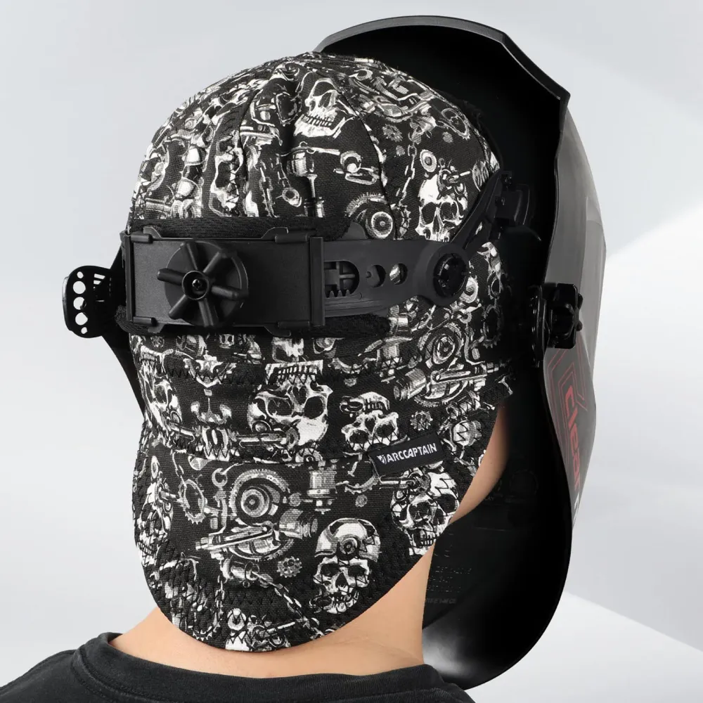 ARCCAPTAIN Reversible Welding Cap 10 oz Fireproof Coton doux Comforts Skeleton