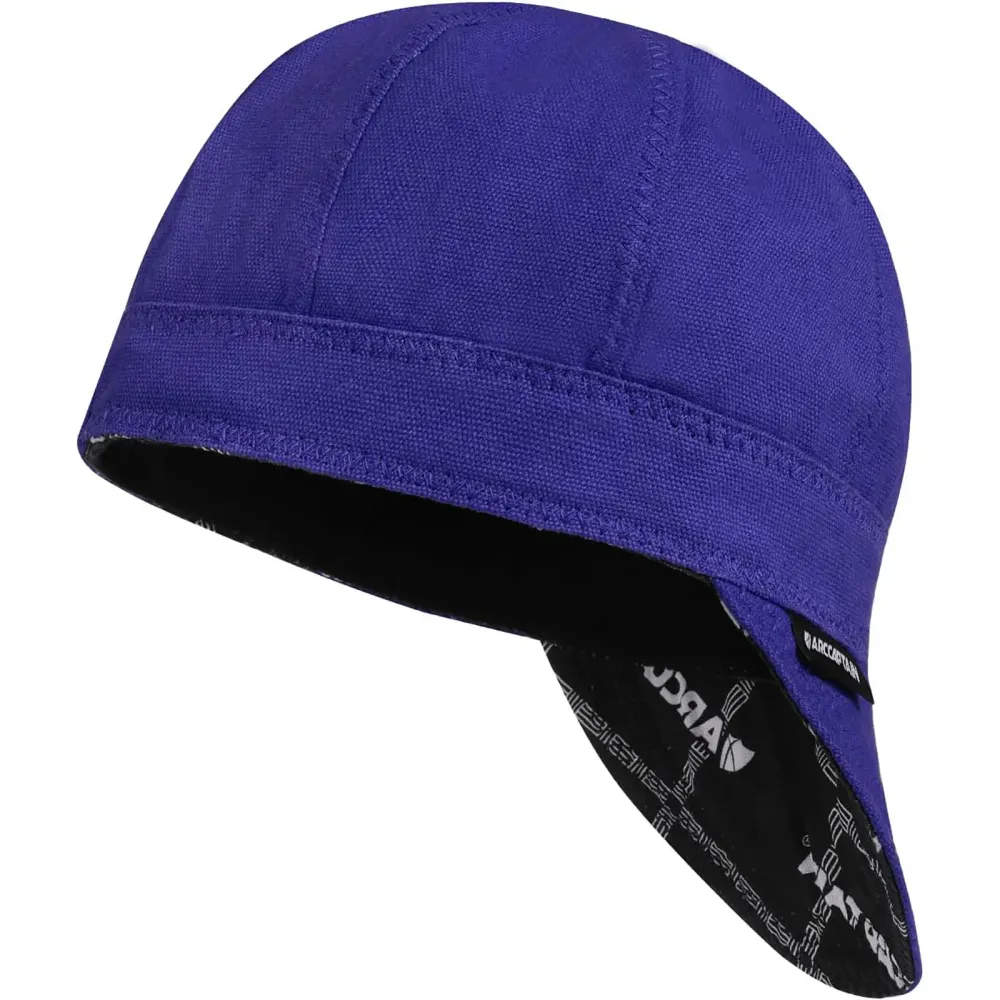 ARCCAPTAIN Reversible Welding Cap 10 oz Fireproof En coton Comforts Royal Blue