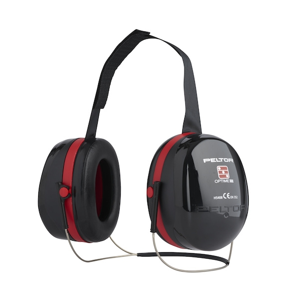 Casque antibruit PELTOR™ Optime™ III 34 dB serre nuque - 3M PELTOR