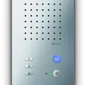 Poste intérieur audio TCS pour appels mains libres série Carus ADAPTO montage en saillie argent CAI1000-0150 choisir à bas...