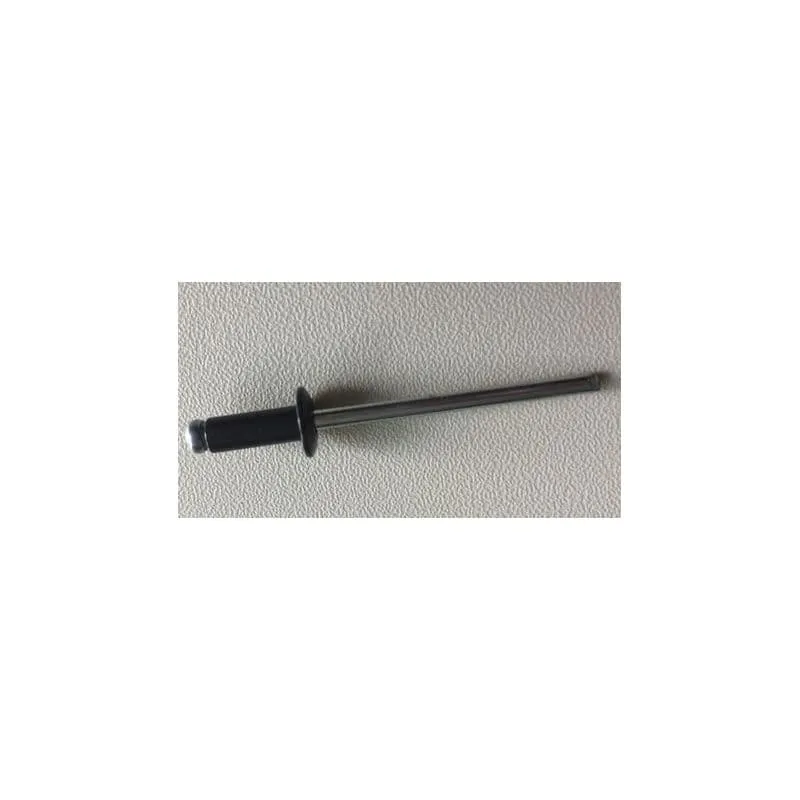 Rivet multi-serrage aluminium / acier tête plate Tête laquée brun RAL 8019 10700040100-37-1 HONSEL