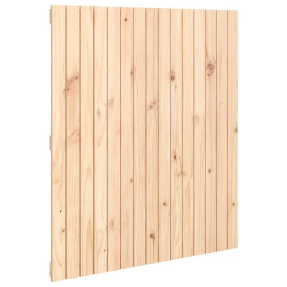 Tête de lit accessoire couchage chambre à coucher meuble murale style palette 95,5 x 3 x 110 cm bois massif de pin TDL0202745