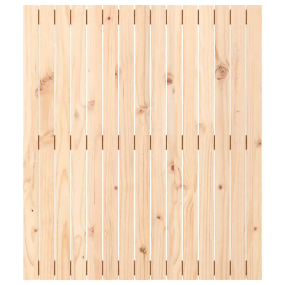 Tête de lit accessoire couchage chambre à coucher meuble murale style palette 95,5 x 3 x 110 cm bois massif de pin TDL0202745