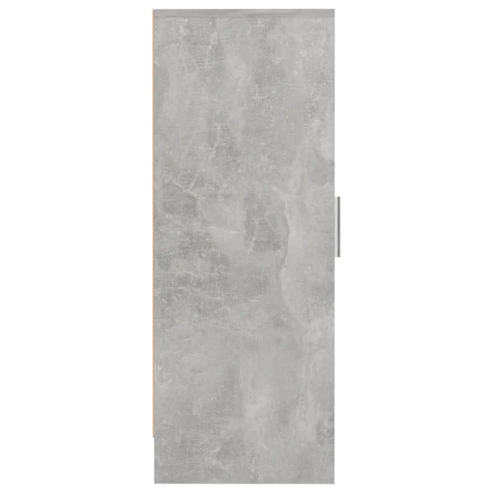 Armoire à chaussures range chaussures rangement meuble entrée couloir salon 32 x 35 x 92 cm bois d’ingénierie gris 02_0021811