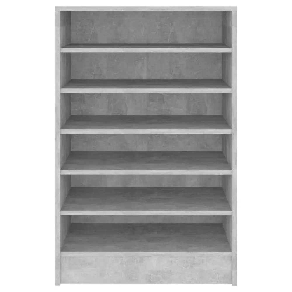 Armoire à chaussures range chaussures rangement meuble entrée couloir salon 60 x 35 x 92 cm bois d’ingénierie gris 02_0021837
