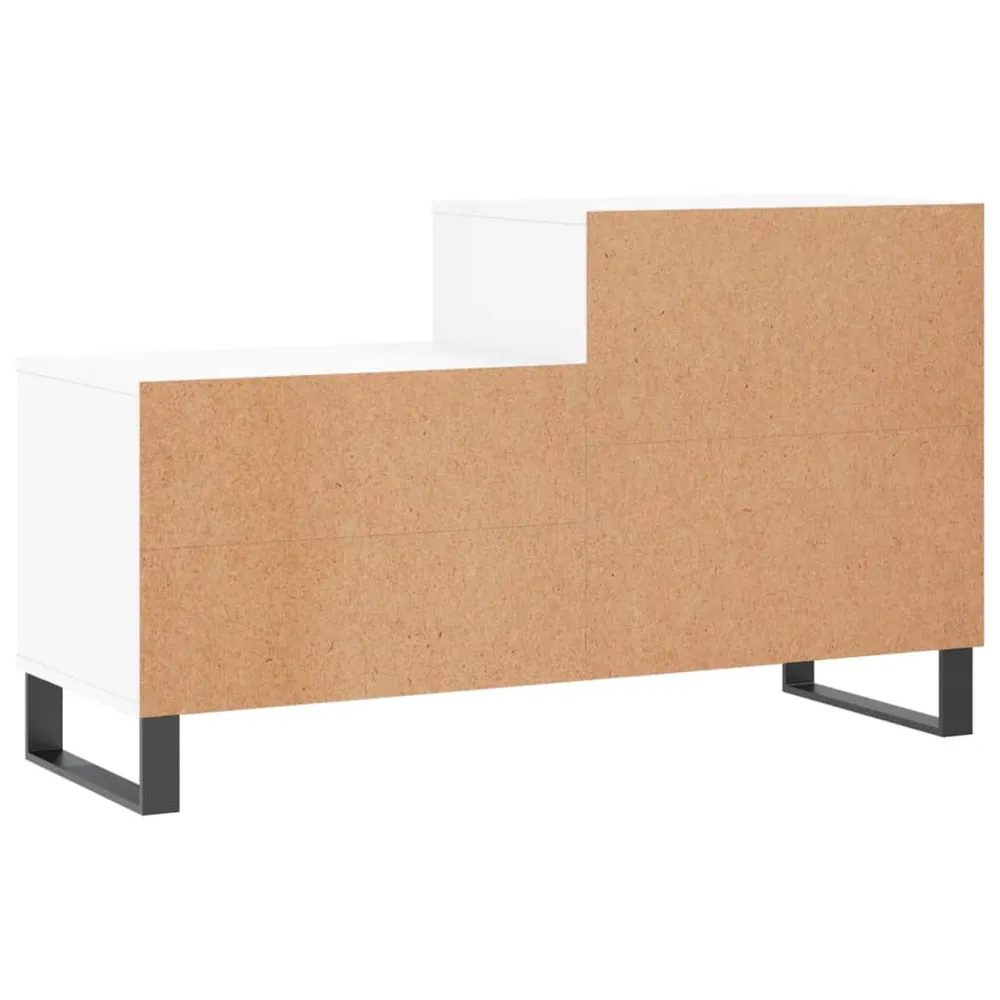 Armoire à chaussures range chaussures rangement meuble entrée couloir salon 102 x 36 x 60 cm bois d'ingénierie blanc 02_00...