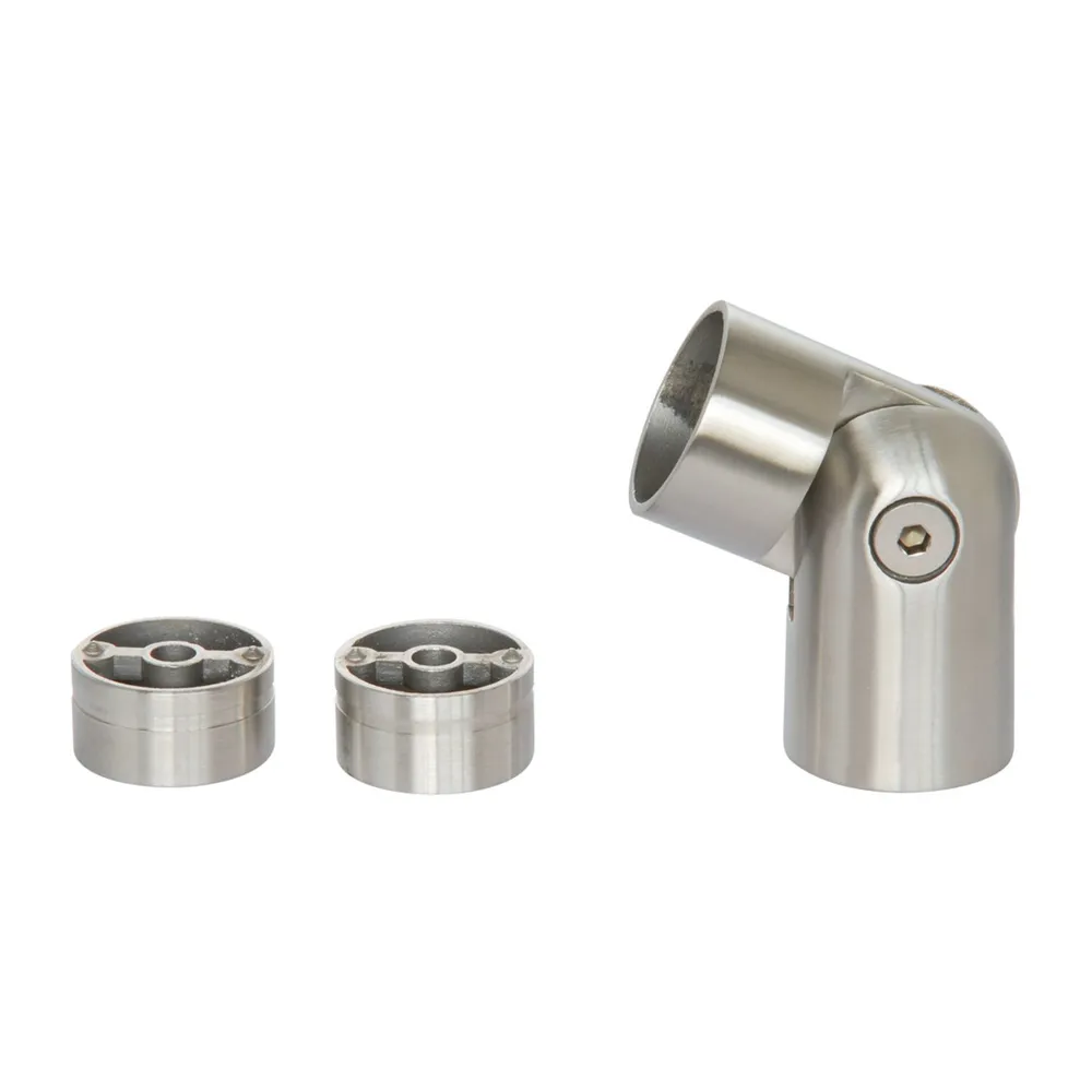 Articulation de liaison main courante bois avec Semelle Anti-Perforation