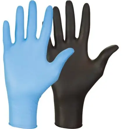 Gant jetable nitrile non poudré
