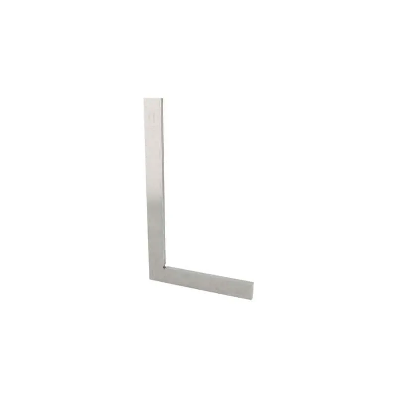 Equerre simple de mécanicien - 300x180 mm - 1/25 DIN 875 II WILMART Marquage laser