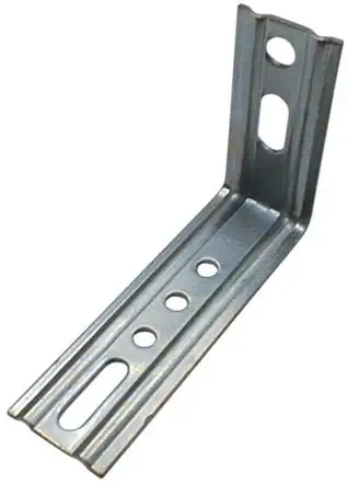 Équerre 2 pans acier galvanisé Unité Marquage laser