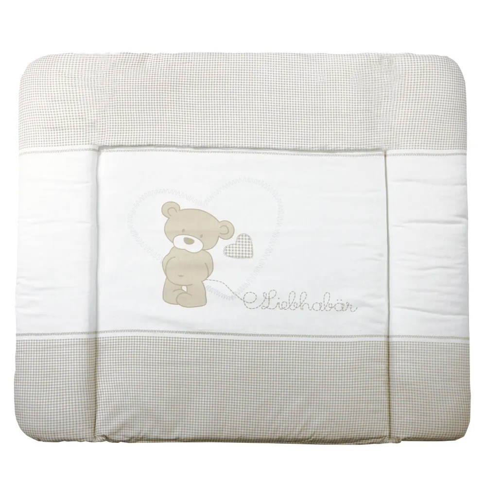 Wickelauflage 'Liebhabär', 85 x 75 cm, weiche Wickelunterlage, PU beschichtet