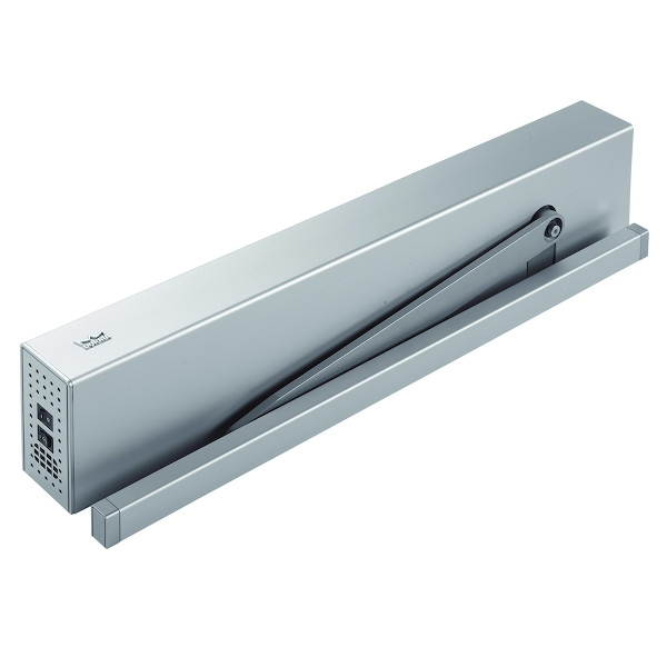 Opérateur de porte battante automatique ED100 - argent - DORMAKABA pour porte intérieure