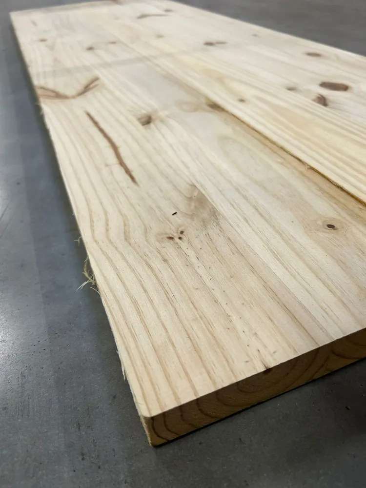 Plateau Pin - lamellé collé - 1500 x 400 x 34 mm pour Cadres de 50 x 70 cm