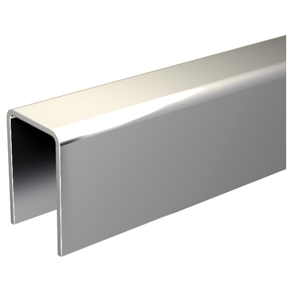 Cylindre de sécurité Profil U de guidage 25x17 mm pour porte coulissante 1109 - Guide déporté : Non - Longueur : 4000 mm -...
