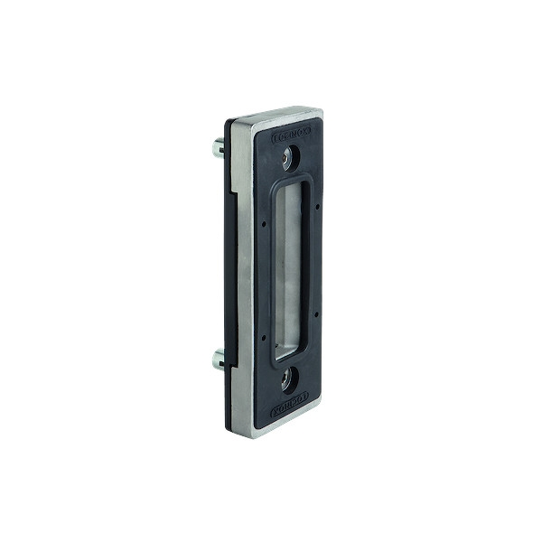 Gâche pour serrure de portail coulissant à profil carré 80 mm - acier - fix instantané - LOCINOX