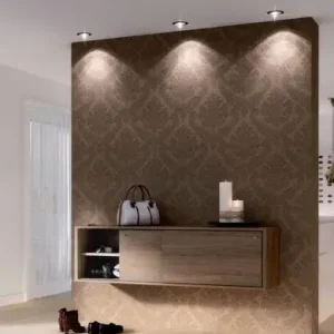 Hawa Clipo 15 garniture 2 portes bois en acier inoxydable