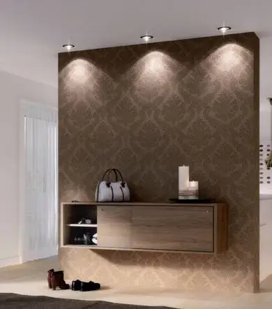 Hawa Clipo 15 garniture 2 portes bois en acier inoxydable