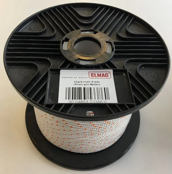 Corde de démarrage ELMAG 4 mm vendue au mètre 9503442 commander à bas prix