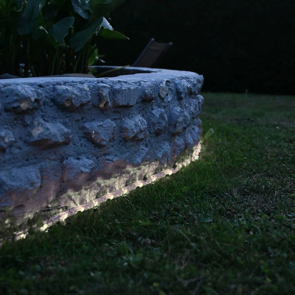Cordon lumineux blanc glacial 15m - intérieur extérieur