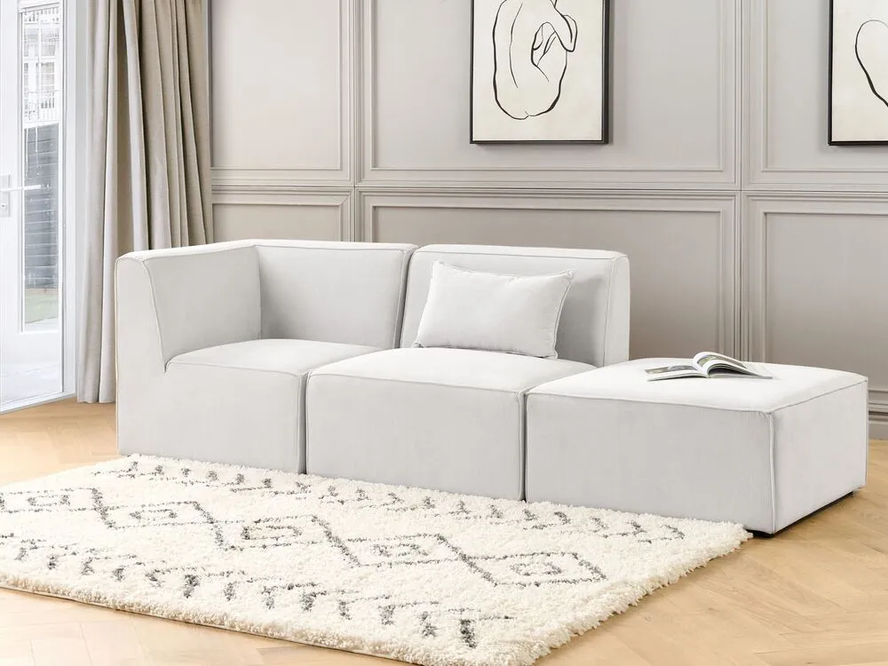 Jumbo Cord 1-Seat Section Off Blanc pur LEMVIG