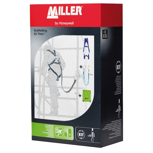 Kit antichute ECHAFAUDAGE TITAN™ - taille particulier - 2 m - MILLER
