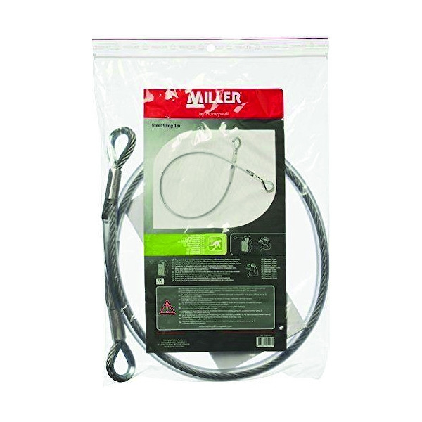 Élingue d'ancrage antichute mobile en acier 1M - 100 cm - MILLER