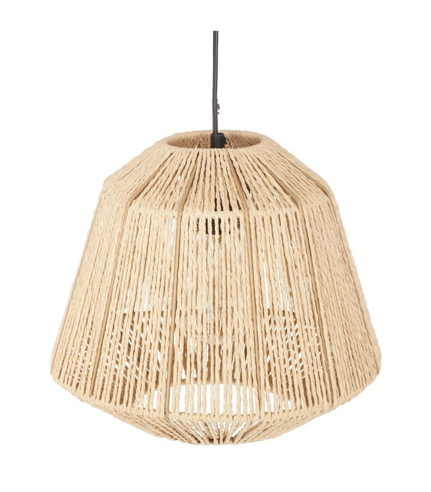 Luminaire suspension corde d 29 cm naturel