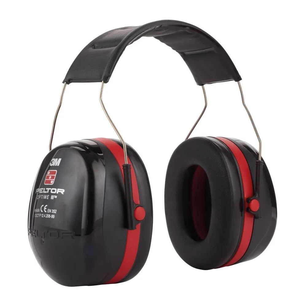 Casque anti-bruit Peltor Optime III pour Chantier et Atelier