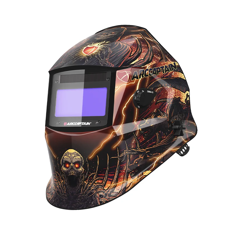 Casque de soudage à obscurcissement automatique numérique ARCCAPTAIN avec réglage de la sensibilité