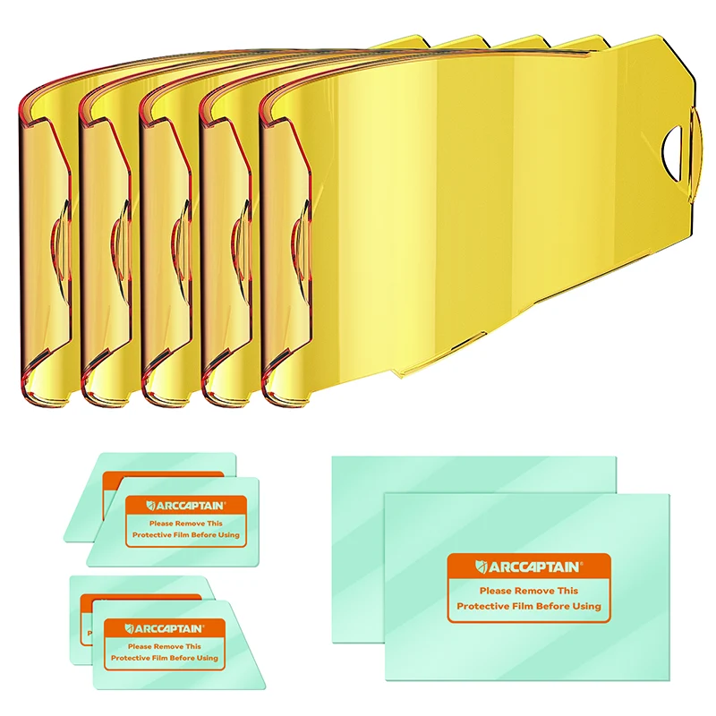 Lentilles de casque de soudage de remplacement pour casques à grande vue 3,94 "x 3,66"