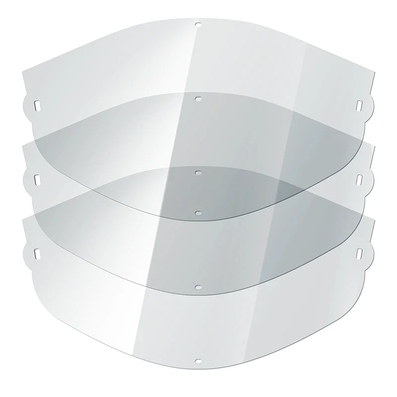 Lentilles de casque de soudage de remplacement pour casques à grande vue 3,94 "x 3,66"
