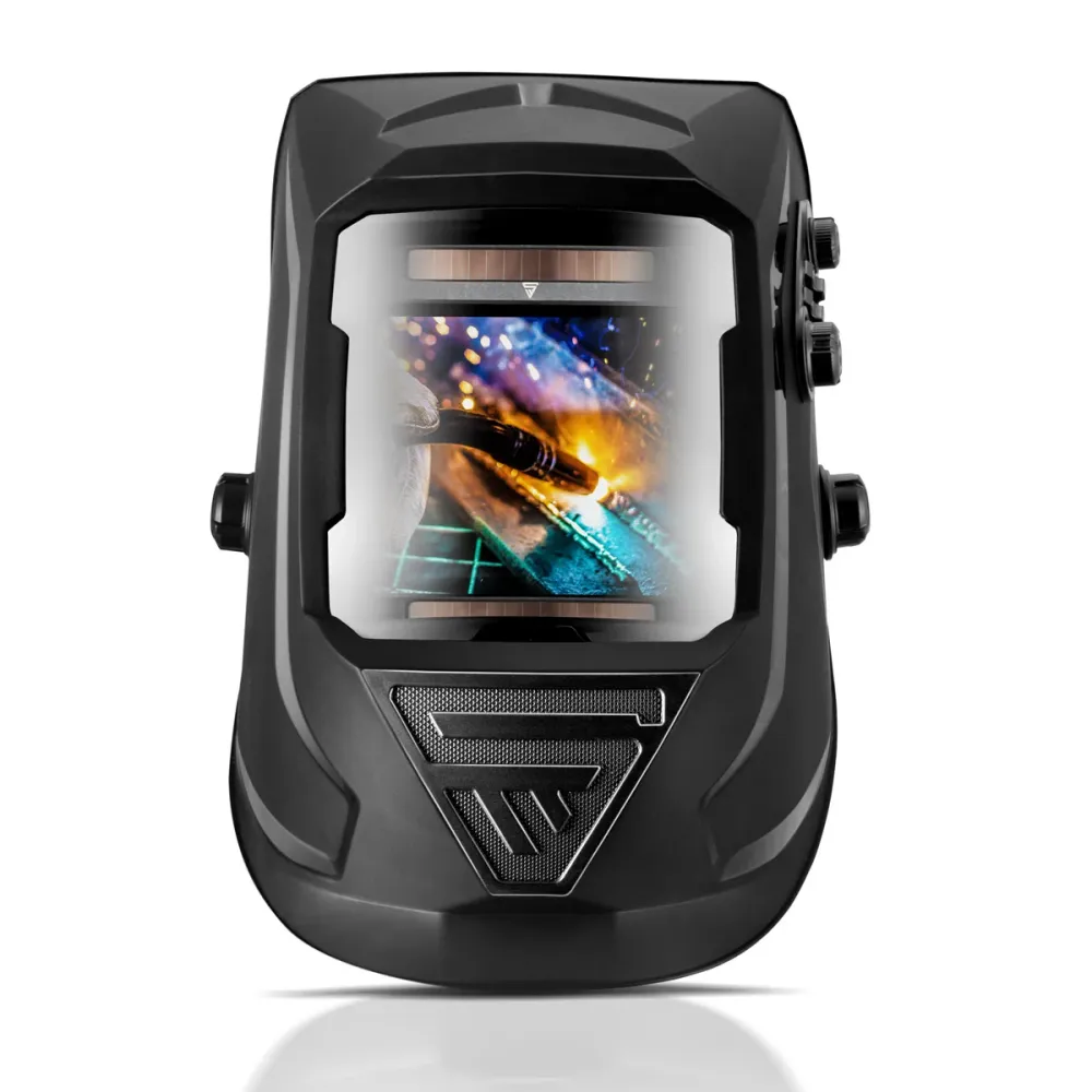 Stahlwerk ST-990 XTC Couleur réelle automatique complète, casque de soudage avec une fonction 3 en 1, Matt Noir jais