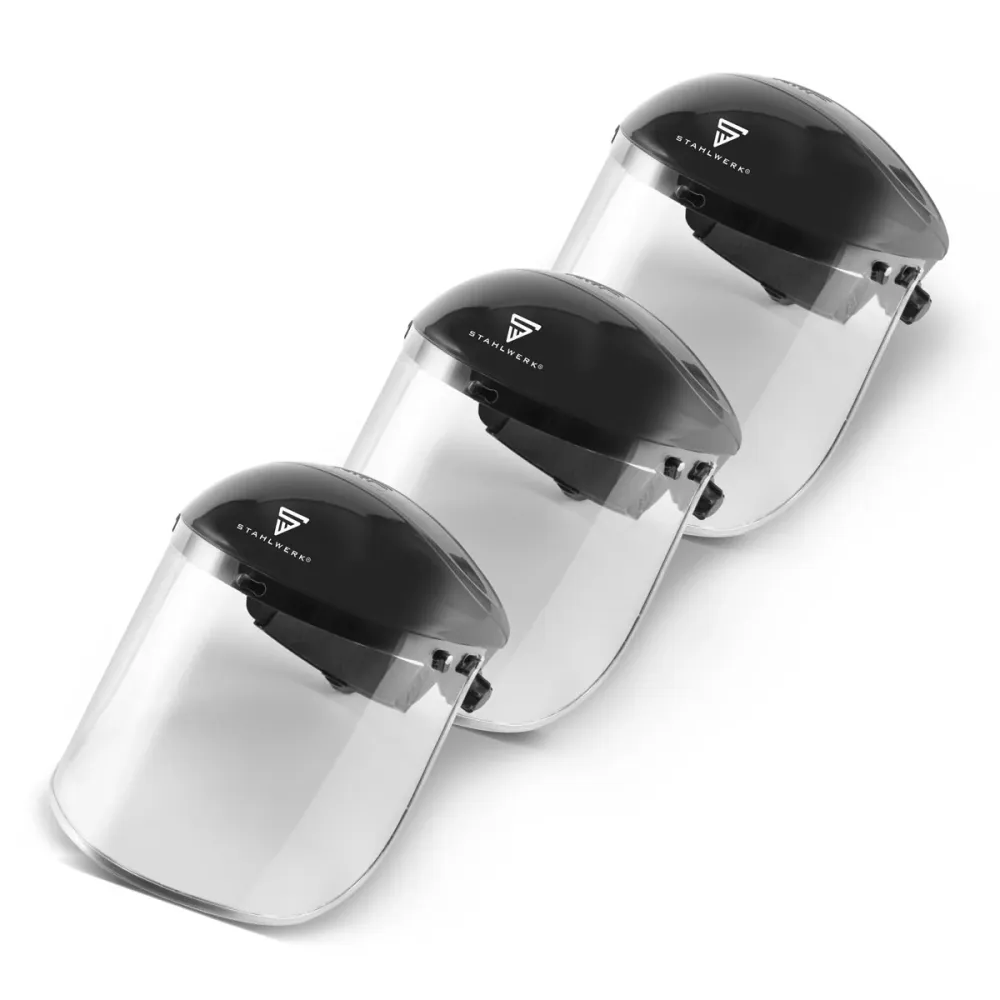 Sacon de protection contre la face en acier 3 pour Travaux en Hauteur