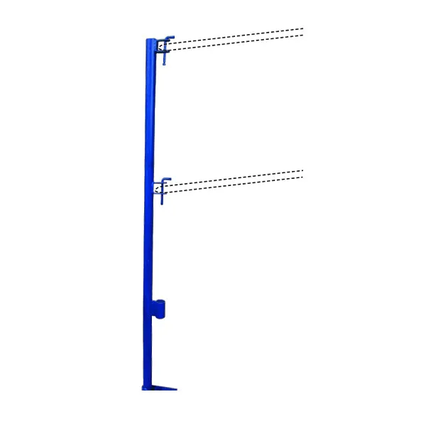POTEAU GARDE-CORPS POUR ÉCHAFAUDAGE - S-003 | Norme NF EN 12811 |