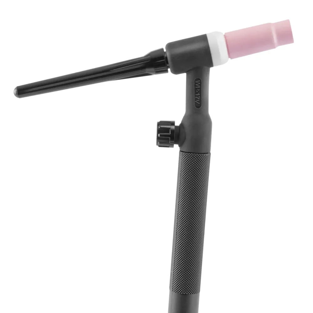 Brûleur de soudage / soudage Universal Lift-Tig-brûleur Standard WP-17V avec 4 mètres de tuyau et 9 mm épine pour la perru...