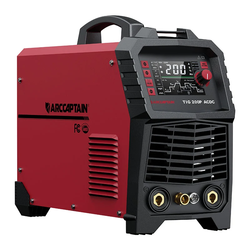 Arccaptain TIG200P ACDC Multi Process En métal léger TIG Welder Wholesale Welding machie
