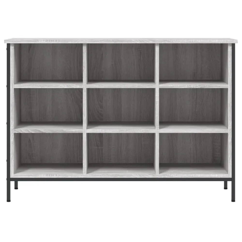 Armoire à chaussures range chaussures rangement meuble entrée couloir salon sonoma 100 x 35 x 70 cm bois d'ingénierie gris...