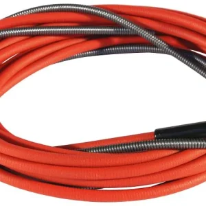 ELMAG âme en acier 3 m 'rouge' pour fil à souder en acier Ø 06 - 12 mm Ø intérieur/Ø extérieur 2 0/45 mm...