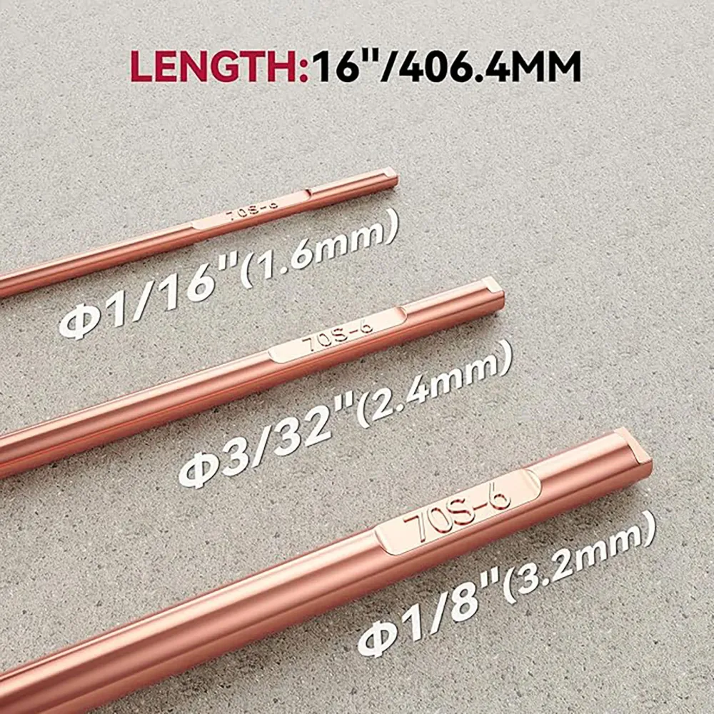 Mild Steel ER70S-6 TIG Welding Rod 5 Lbs TIG Filler Rod