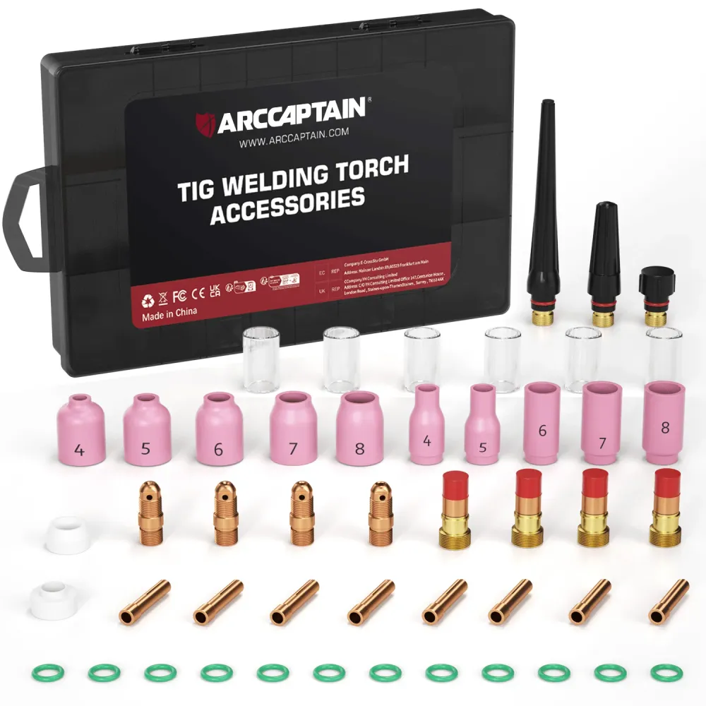 Pièces de torche de soudage Arccaptain TIG pour TIG200/TIG200P