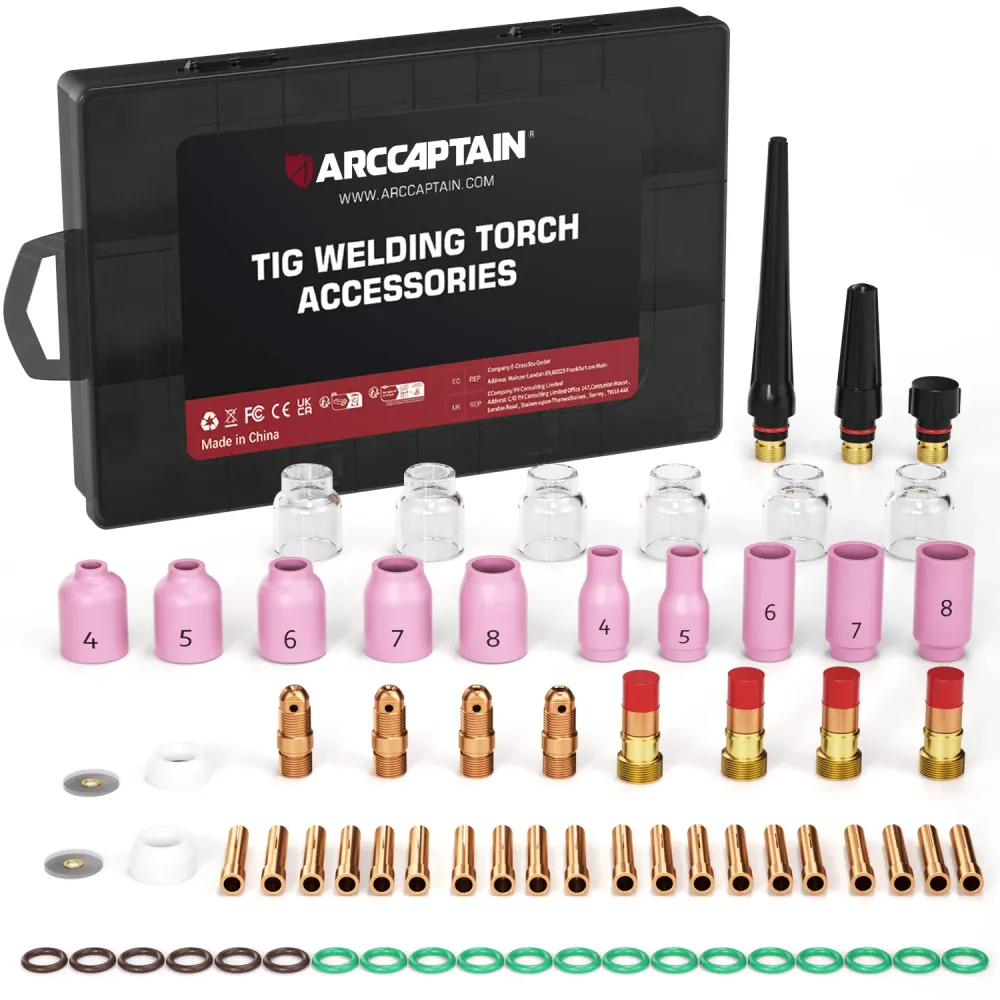 Pièces de torche de soudage Arccaptain TIG pour TIG200/TIG200P
