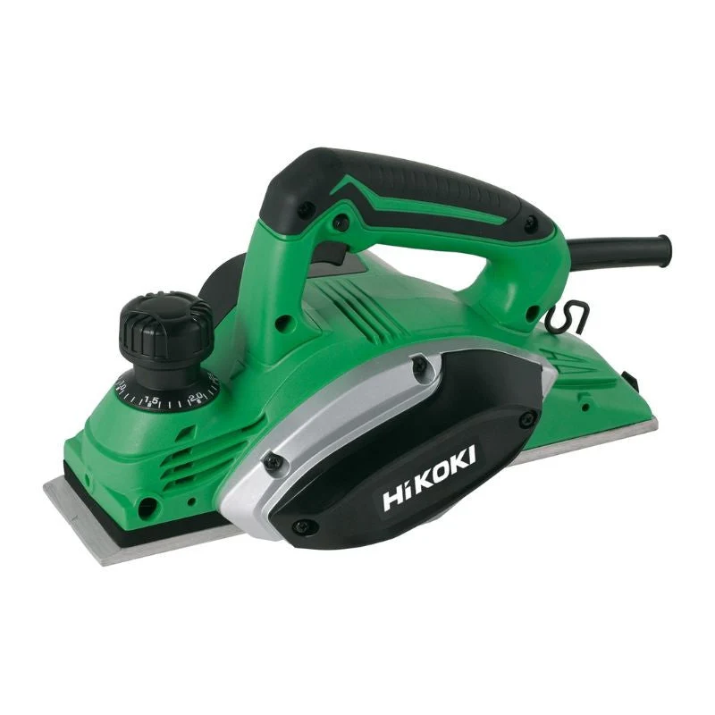 Rabot HITACHI - HIKOKI P20SFLCZ 620W largeur 82mm feuillure 9mm prof.cpe 2.6mm vit à inoccupé 17000tr/mn